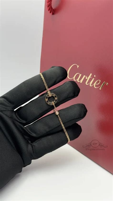 cartier love chain bracelet replica|authentic used cartier love bracelet.